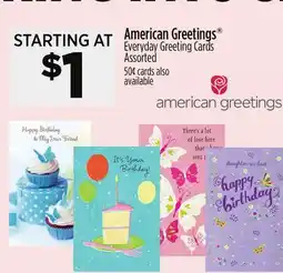 Dollar General American Greetings Everyday Greeting Cards offer