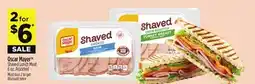 Dollar General Oscar Mayer Shaved Lunch Meat offer