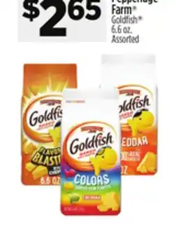 Dollar General Pepperidge Farm Goldfish offer