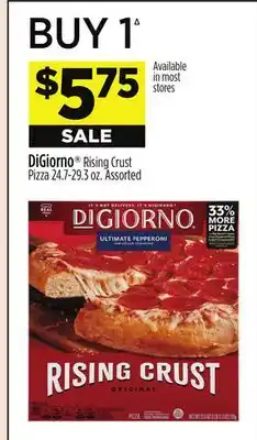Dollar General DiGiorno Rising Crust Pizza offer