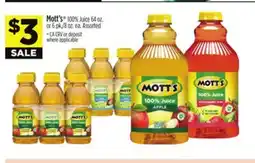 Dollar General Mott's 100% Juice offer