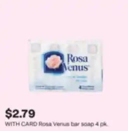 CVS Rosa Venus bar soap offer