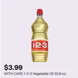 CVS 1-2-3 Vegetable Oil offer