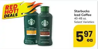 Starbucks Iced Coffee