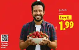Lidl strawberries offer