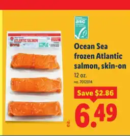Lidl Ocean Sea frozen Atlantic salmon, skin-on offer