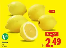 Lidl lemons offer