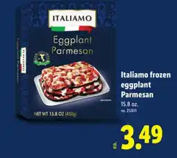 Lidl Italiamo frozen eggplant Parmesan offer