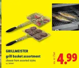 Lidl GRILLMEISTER grill basket assortment offer