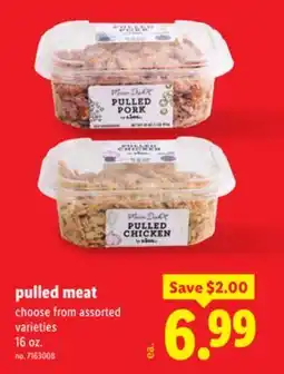 Lidl pulled meat offer