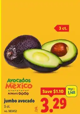 Lidl jumbo avocado offer