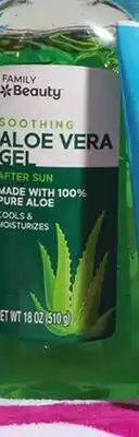 Family Dollar Family Beauty Aloe Vera Gel offer
