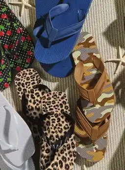 Family Dollar Ladies' or Men's Flip Flops offer