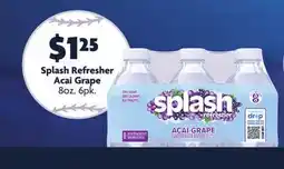 Family Dollar Splash Refresher Acai Grape offer