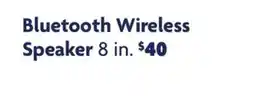 Family Dollar Bluetooth Wireless Speaker offer