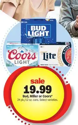 Meijer Bud, Miller or Coors offer
