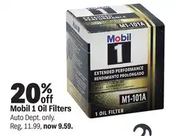 Meijer Mobil 1 Oil Filters offer