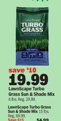 Meijer LawnScape Turbo Grass Sun & Shade Mix offer