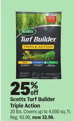 Meijer Scotts Turf Builder Triple Action offer