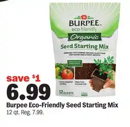 Meijer Burpee Eco-Friendly Seed Starting Mix offer