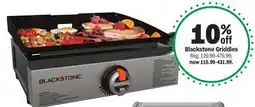 Meijer Blackstone Griddles offer