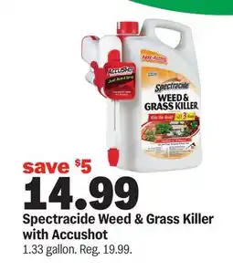 Meijer Spectracide Weed & Grass Killer with Accushot offer