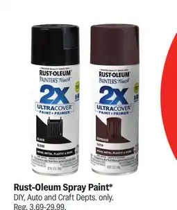 Meijer Rust-Oleum Spray Paint offer