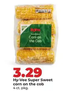 Hy-Vee Hy-Vee Super Sweet corn on the cob offer
