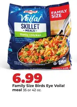 Hy-Vee Family Size Birds Eye Voila! meal offer