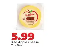 Hy-Vee Red Apple cheese offer