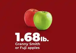 Hy-Vee Granny Smith or Fuji apples offer