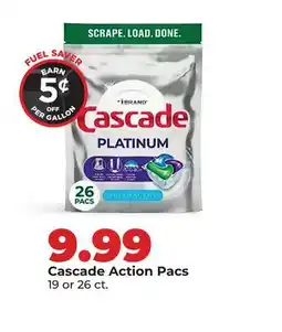 Hy-Vee Cascade Action Pacs offer