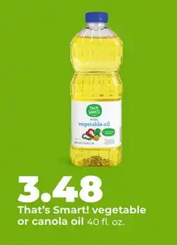 Hy-Vee That's Smart! vegetable or canola oil offer