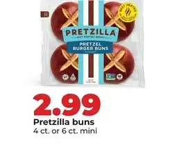 Hy-Vee Pretzilla buns offer