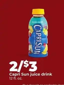 Hy-Vee Capri Sun juice drink offer