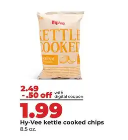 Hy-Vee Hy-Vee kettle cooked chips offer