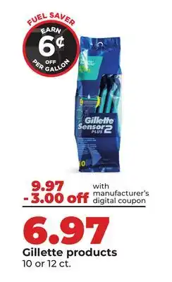 Hy-Vee Gillette products offer