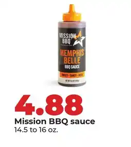 Hy-Vee Mission BBQ sauce offer