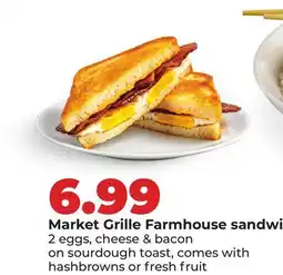 Hy-Vee Market Grille Farmhouse sandwich offer