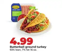 Hy-Vee Butterball ground turkey offer