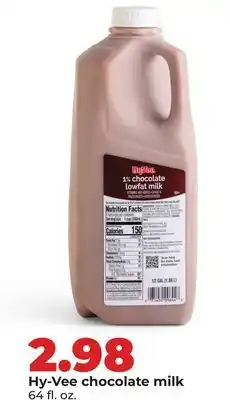 Hy-Vee Hy-Vee chocolate milk offer