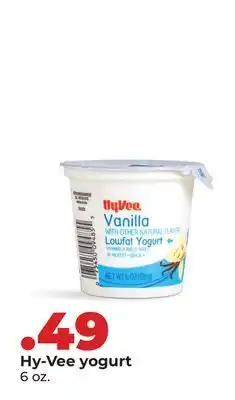 Hy-Vee Hy-Vee yogurt offer