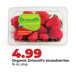 Hy-Vee Organic Driscoll's strawberries offer