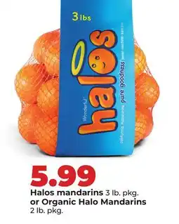 Hy-Vee Halos mandarins offer