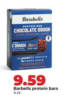 Hy-Vee Barbells protein bars offer