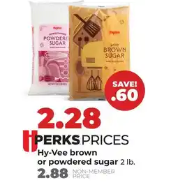 Hy-Vee Hy-Vee brown or powdered sugar offer