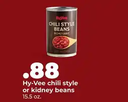 Hy-Vee Hy-Vee chili style or kidney beans offer