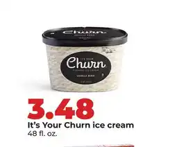 Hy-Vee It's Your Churn ice cream offer