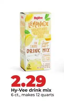 Hy-Vee Hy-Vee drink mix offer