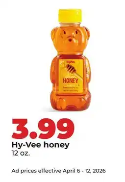 Hy-Vee Hy-Vee honey offer